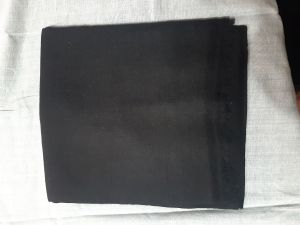 100% Cashmere Black Stole