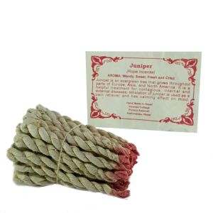Juniper: Traditional Handmade Rope Incense
