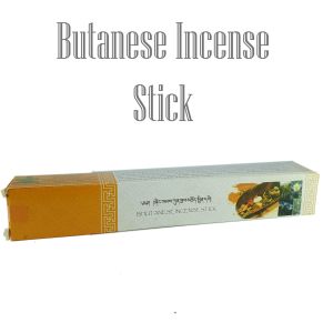 Bhutanese Herbal Buddhist Incense Orange 