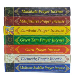  Prayer Buddhist Incense 7 pcs Set 