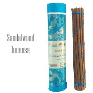 Sandal wood Buddhist Herbal Incense Tube 