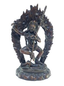  Old Stock , Tibetan Statue of Vajravarahi, Chocolate Oxidized , Last Piece