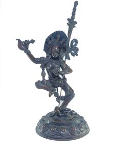  Old Stock , Tibetan Statue of Vajravarahi, Chocolate Oxidized , Last Piece
