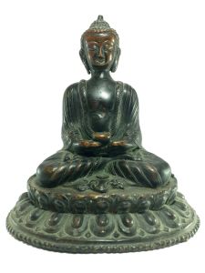  Old Stock Statue of Amitabha Buddha Oxidized , Last Piece 