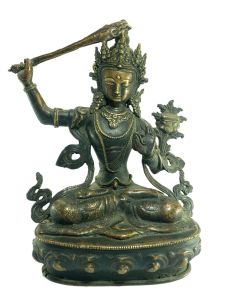  Old Stock Statue of Manjushree Oxidized , Last Piece 