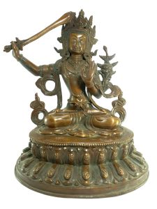  Old Stock Statue of Manjushree Oxidized , Last Piece 