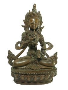  Old Stock Statue of Vajrasattva Oxidized , Last Piece 