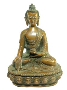  Old Stock Statue of Ratnasambhava Buddha Oxidized , Last Piece 