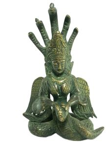 Old Stock Statue of Naga Kanya Oxidized , Last Piece 