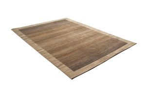 Nepali Handmade Wool and Silk Ombre Carpet , 60 knots , Color code M69 + HB Silk 