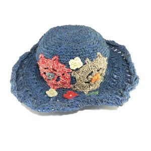 Handmade Hemp Cap , Free Size ,