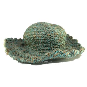 Handmade Hemp Cap , Free Size ,