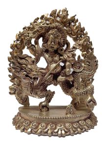  Masterpiece , Sterling Silver, 200 Gram Statue of White Jambala, Old Stock 