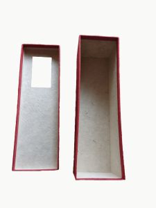 Paper Crafted Wine Bottle Storage Box