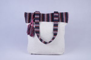 100% Cotton Handmade Tote Bag 