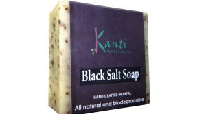 Kanti Herbal Black Salt Soap- 80gm
