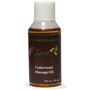 Kanti Herbal Cedarwood Massage Oilâ€“ 100ml 