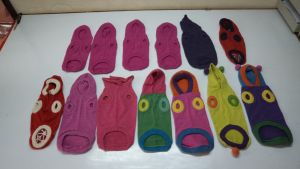 Pure Cashmere Dog sweater Hand Made   In Nepal