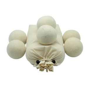Handmade wool dryer ball