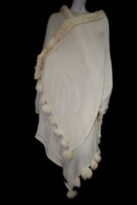 100% NATURAL FUR IN WRAPPER