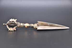 Ethnic Thunderbolt Buddhist Tantric Tibetan Dagger Dorje