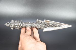 Iron 3 Face Meditation Tibetan buddhism Dagger Vajrakilaya Phurba Phurwa 