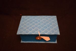 Diamond Pattern Nepali Lokta Paper Box