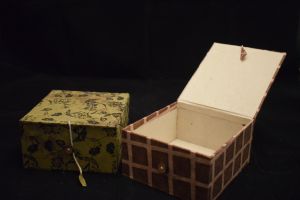  Attractive Design Nepali Lokta Paper Square Box