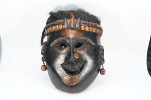 Tibetan Jhakri Tantric Tharu Shaman Buddhist Mask