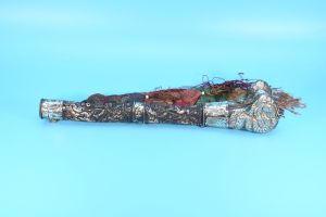 Rare Lama Buddhist Tibet Ritual Chod Kangling Trumpet Horn Citipati Carved Nepal