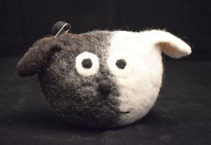 Hand-felted Soft Light-weighted Durable Non-toxic AZO Free Animal Figure Felt Purse