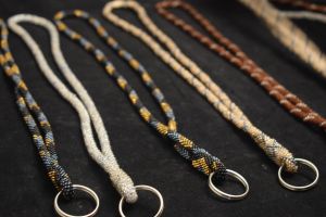 Key Chain Necklace Glass Bead | Key Holder | Key Chain | Key Ring | Attractive Designs | Fashionable