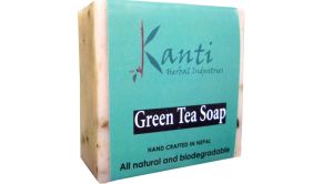 Kanti Herbal Green Tea Soap- 80gm