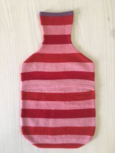 Pure cashmere Hot water bottle cover Hand made in nepal