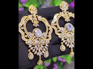 American Diamond Jhumka