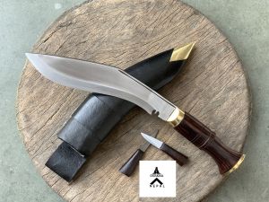 Gurkha Nepal Hand-Forged Classic Wood Handle Light Weight Khukuri 9 Inched Blade