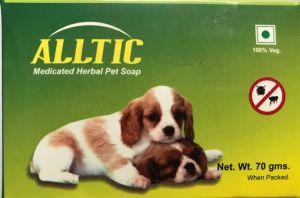 100%  Natural Herbal Medicated Pet Soap 70 grams