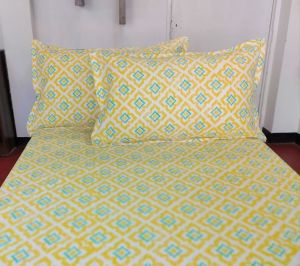 Yellow Spade Bedsheet