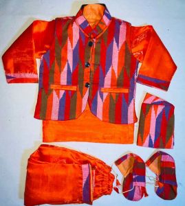 Handmade Dhaka Pasni set for Baby boys