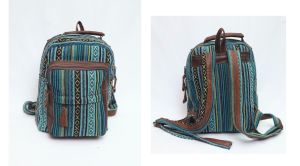 100% Cotton Linen Beautiful & Attractive Backpack 