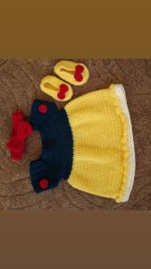 Snow white Dress set