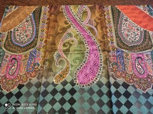 Silk and Cotton Mixed local scarf/shawl
