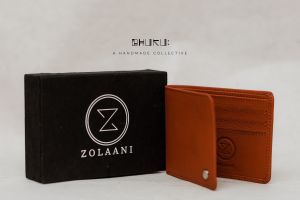 Leather wallet by Zolaani 