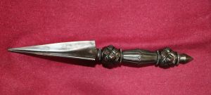 Buddhist dagger Phurpa ( vajrakila)