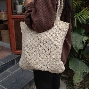 HEMP & COTTON TOTE BAG