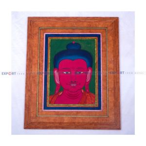 Paper wall hanging made of Nepali Lokta with Buddha Art.