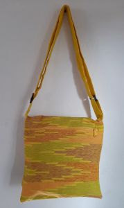100% Cotton Dhaka Weave Two Folded Shoulder Bag