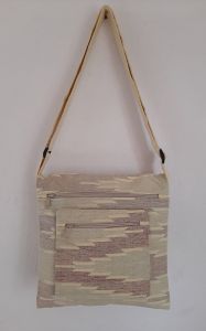 100% Cotton Dhaka Weave Two Folded Shoulder Bag