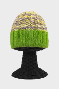 100% Pure Woolen Soft & Warm Multi-Colored Beanie Hat