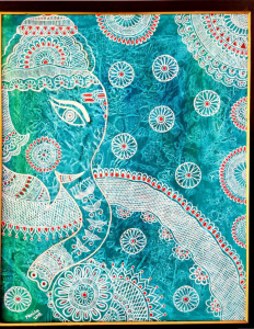 Ganesh Acrylic on Canvas